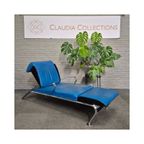 Blauw Lederen Lounge Stoel Futuro 3 Door Massimo Iosa Ghini Voor Moroso - Italië Jaren 80 thumbnail 26