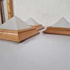 Vintage Jaren 60 70 Scandinavisch Design Grenen En Kunststof thumbnail 8