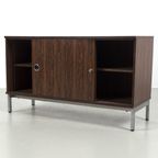 Vintage Dressoir Met Chromen Details 63174 thumbnail 3