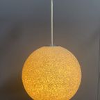 Sugar Ball Lamp In Yellow By John And Sylvia Reid For Rotaflex 1960s thumbnail 2