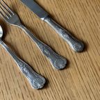 Vintage Silver Cutlery Sets With Shell Handles thumbnail 10
