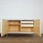 Sideboard By Florence Knoll With A Marble Top thumbnail 4