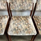 Vier Zeldzame Vintage Eetkamerstoelen, Model 641p, Rudolf Glatzel Voor Thonet thumbnail 18