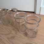 5x Authentiek Pastis Glazen/flessen Met Ijzerdraad Eromheen thumbnail 9