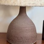 Vintage Xl Brutalist Keramiek Tafellamp Jaren 60 Krosselbach thumbnail 9