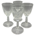 Set Cristal d'Arques Borrelglaasjes 4 Stuks thumbnail 2