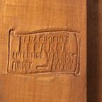Unique Carved ‘don Quixote’ Cabinet / Dressoir, Spain 1950’s thumbnail 12