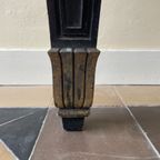 Side Table Console Tafel Muurtafel Half Rond 19e Eeuws Frans thumbnail 14