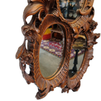 Unieke Houten Vintage Spiegel thumbnail 6