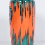 'Hahnenkampf' Scheurich Floor Vase 517-45, 1970 thumbnail 2