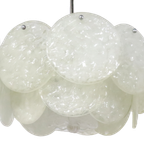 Vintage Frosted Ice Hanglamp Lamp 'medebach' thumbnail 3