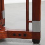 Mooie Ronde Schuitema Bijzet/salontafel Uit De Decoforma Serie In Art Deco Stijl thumbnail 5