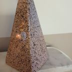 Tafellamp, Terrazzo-effect, 1991, Manufactures Porcelaines De Bruxelles. thumbnail 11