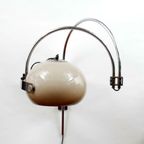 Vintage Mushroom Wandlamp Arc Lamp Dijkstra 1970 Zwenkarm thumbnail 11