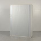 Officenow Roldeurkast, Grijs, 149 X 100 Cm, Incl. 3 Legborden thumbnail 2