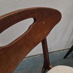 Nieuw Bekleed ! Deense Stoelen Set Van 4 Vintage Stoelen thumbnail 9