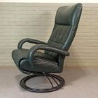 Vintage Gaga Leren Recliner Fauteuil, Percival Lafer thumbnail 4