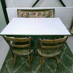 Vintage Jaren 50-60 Eetkamer Set Eethoek Pastoe thumbnail 8