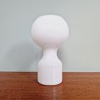 Tahiti-Lamp In Witte Opaline, Philips, 1960 thumbnail 6