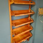 Vintage Cees Braakman Pastoe Open Kast Wandrek Wandkast Boekenkast Boekenrek thumbnail 20