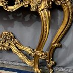 Baroque Style Console With Mirror. thumbnail 5