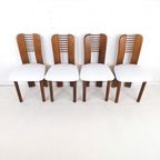 4 Vintage Stoelen thumbnail 9