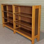 Vintage Design Houten Boekenkast Wandmeuble thumbnail 13