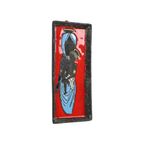 Vintage Wandsculptuur San Marino Keramiek Italy Jaren 50 thumbnail 7