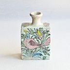 Qajar Fles Met Vogel Decor thumbnail 2