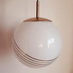 Vintage Bollamp Wit | Vintage Schoollamp | Lakro Lamp thumbnail 6
