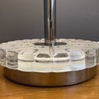 Round Table Lamp With Orange Shade 1960S thumbnail 6