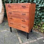 Vintage Mid Century Simpla Lux Ladenkast Kastje Dressoir thumbnail 4