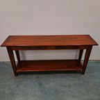 Klassieke Noten / Kersen Vintage Sidetable Dressoir Ladekast thumbnail 4
