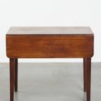 Leuke En Praktische Engelse Antieke Pembroke/ Side Table/ Eettafeltje Van Eikenhout thumbnail 7