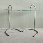 Bijzettafeltjes Vintage Rye Ikea Glazen Metaal thumbnail 2
