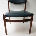 Deense Midcentury Modern Teak Eetkamerstoelen, Set Van 4 thumbnail 8