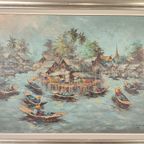 K.S. Kidsada - Aziatisch Schilderij thumbnail 5