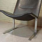 2 Deens Design Vintage Eagle Leren Fauteuils, Kebe Mobler thumbnail 10