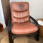 Vintage Manou Rotan Fauteuil thumbnail 13