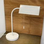 Vintage Bankamp Leuchten Bureaulamp Wit Metaal thumbnail 8