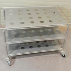 Vintage Niels Gammelgaard Tunsta Design Trolley, Ikea thumbnail 2