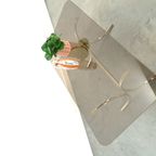 Rookglas Salontafel Met Goudkleurige Poten Uit Zweden thumbnail 6