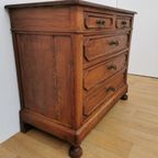 Vintage Frans Dressoir Commode Ladekast Badkamermeubel 905 thumbnail 7