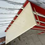 Vintage Wandkapstok Met Spiegel En Hoedenrek thumbnail 12