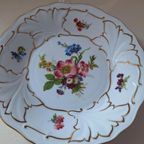 Weimar Porselein, Vintage Sierbordje, Decoratief Bord thumbnail 2