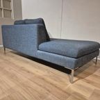 Alberta Collins Hoekbank - Chaise Longue - Stof - Blauw thumbnail 4