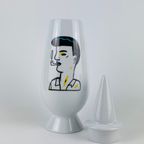 Alessi Tendentse Vase By Guillermo Tejeda For Alessandro Mendini 100% Make-up Series - No. 83 thumbnail 7
