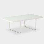 Naugthone Trace Bijzettafel, Melkglas / Wit, 110 X 55 Cm thumbnail 2