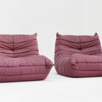 Set Vintage Togo Armchairs By Michel Ducaroy For Ligne Roset 1976 thumbnail 3