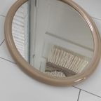 Vintage Spiegel Tiger Beige Ovaal thumbnail 2
